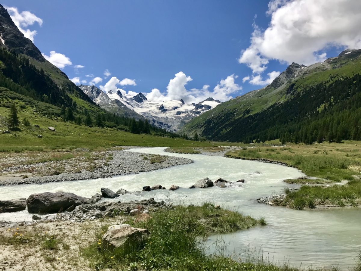 Val Roseg: unterwegs in einer wunderschönen Berglandschaft